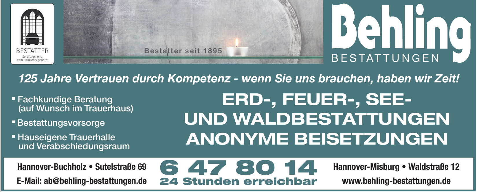 Behling Bestattungen Behling Bestattungen
