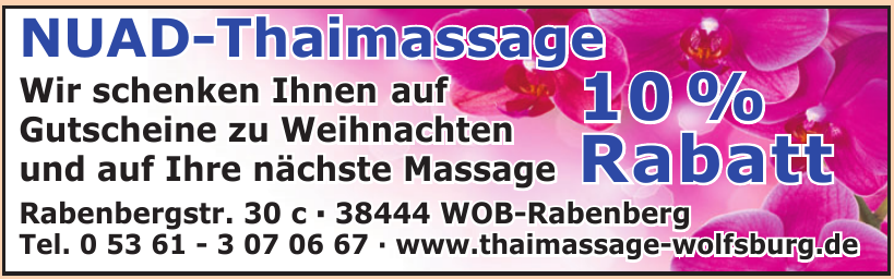 NUAD-Thaimassage NUAD-Thaimassage