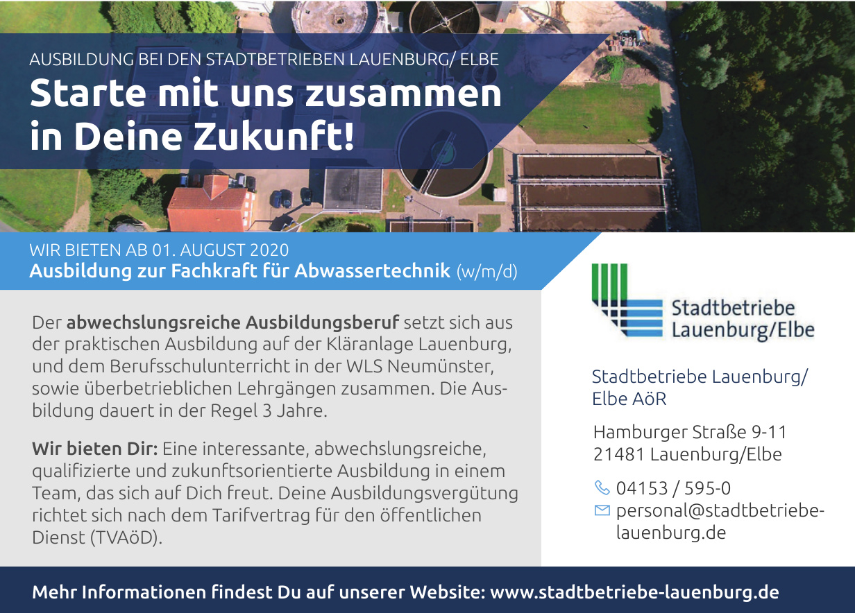 Stadtbetriebe Lauenburg/Elbe AöR Stadtbetriebe Lauenburg/Elbe AöR