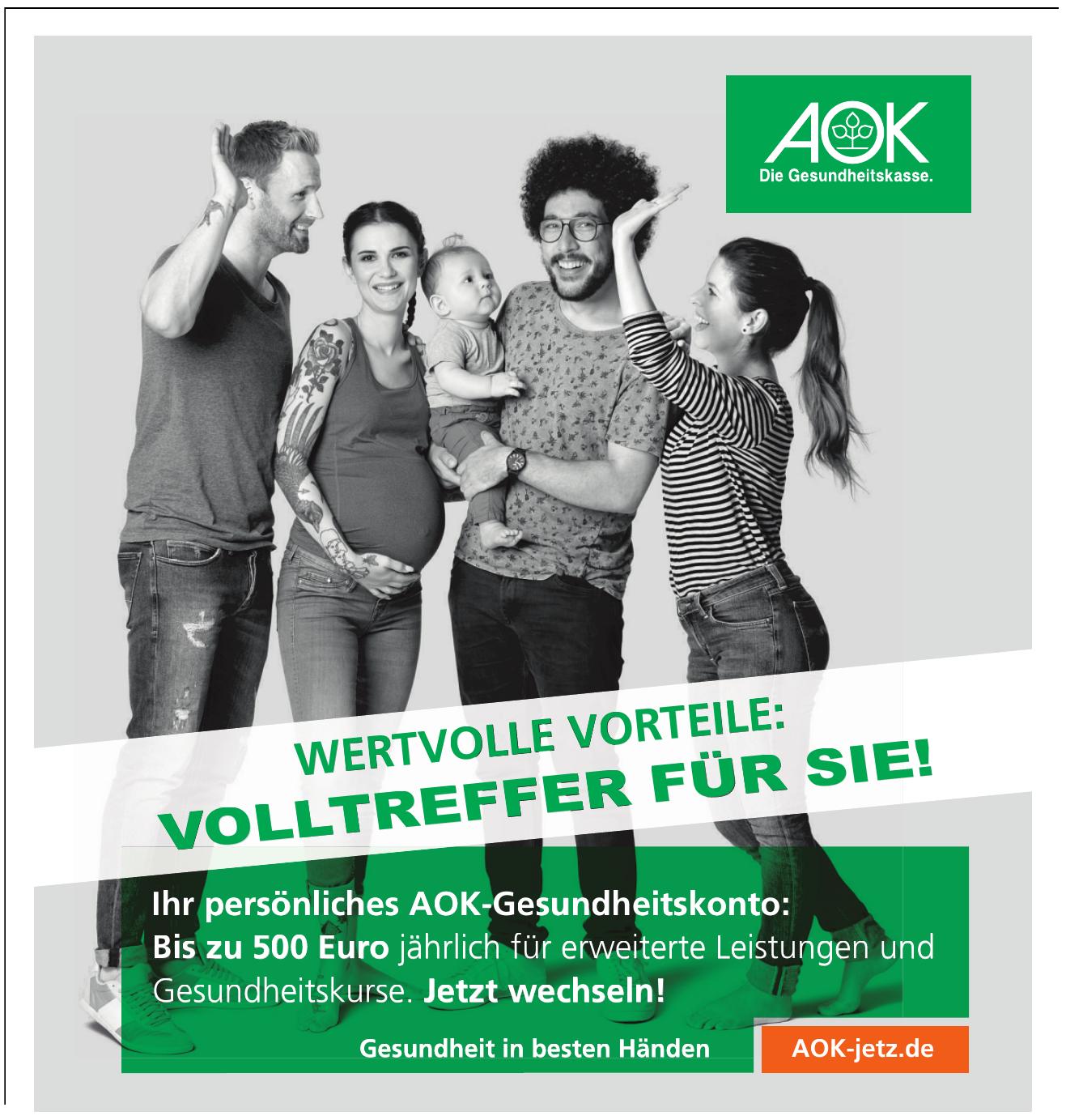 AOK Die Gesundheitskasse. AOK Die Gesundheitskasse.