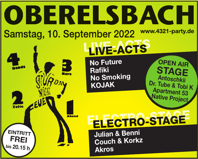 Oberelsbach - 4321 Party