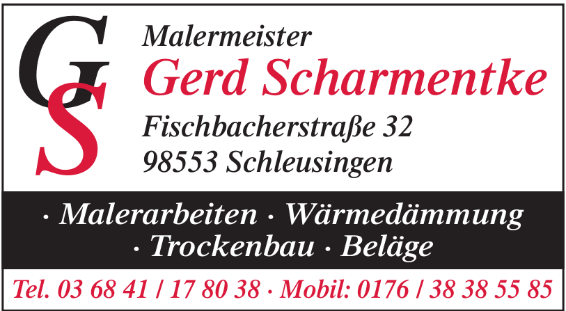 Malermeister Gerd Scharmentke Malermeister Gerd Scharmentke