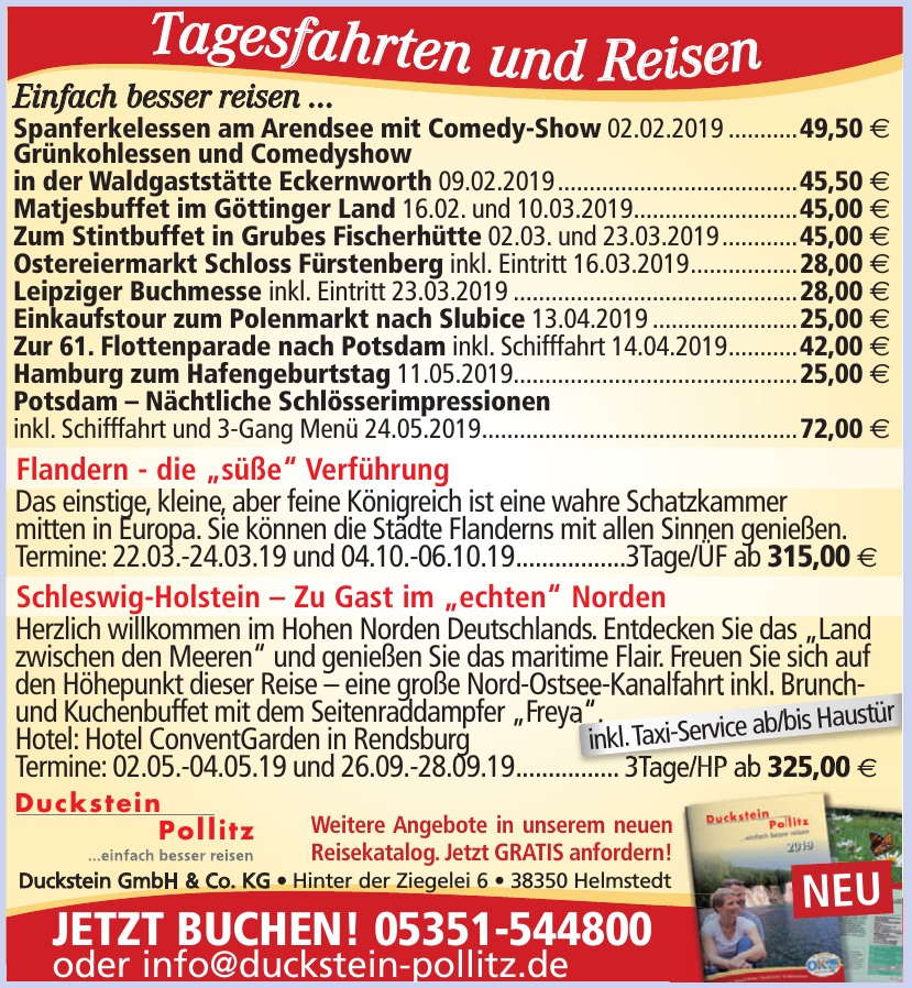 Duckstein GmbH & Co. KG Duckstein GmbH & Co. KG