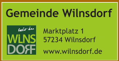 Gemeinde Wilnsdorf Gemeinde Wilnsdorf