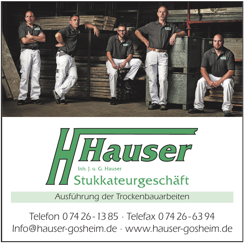 Hauser Gosheim Hauser Gosheim