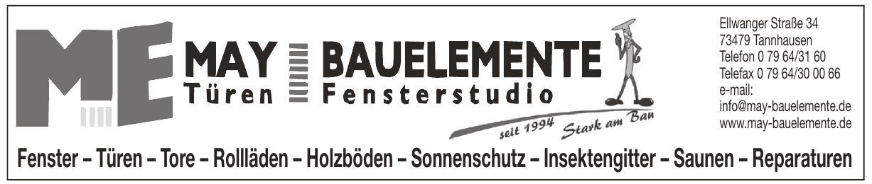 May Bauelemente May Bauelemente