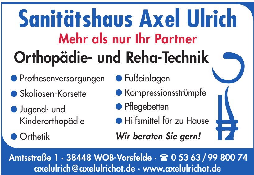 Sanitätshaus Axel Ulrich Sanitätshaus Axel Ulrich