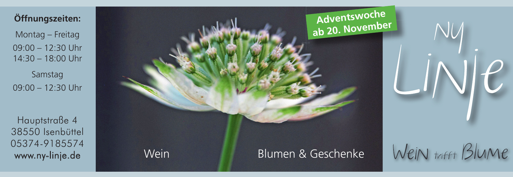 Ny Linje Wein, Blumen & Geschenke Ny Linje Wein, Blumen & Geschenke