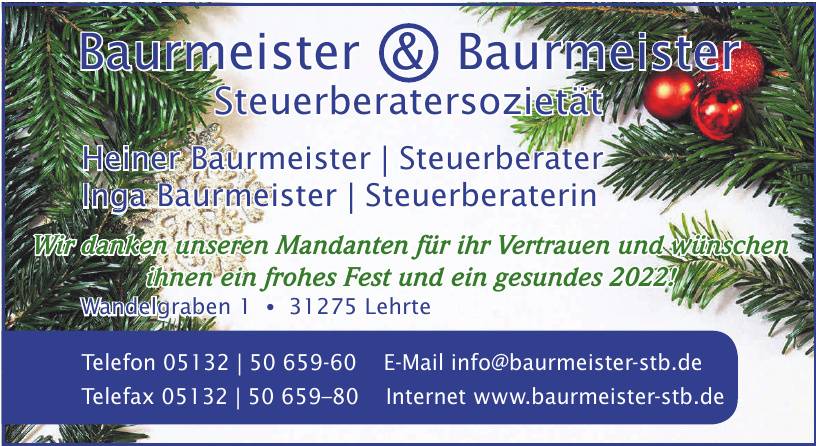 Baurmeister & Baurmeister Steuerberatersozietät