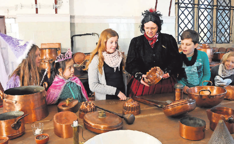 Im Schloss Marienburg gibt es viel zu entdecken. Foto: Georg Andretty Im Schloss Marienburg gibt es viel zu entdecken. Foto: Georg Andretty
