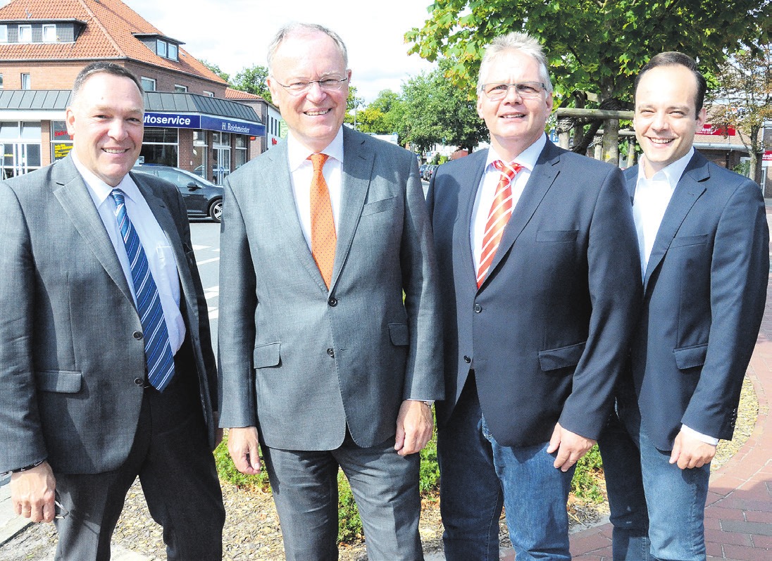 Der niedersächsische Ministerpräsident Stephan Weil besuchte mehrmals den Landkreis Celle. Der niedersächsische Ministerpräsident Stephan Weil besuchte mehrmals den Landkreis Celle.