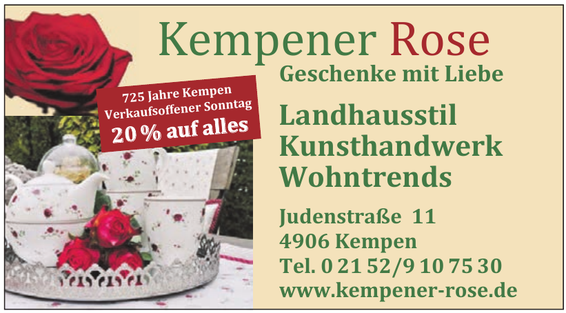 Kempener Rose Kempener Rose