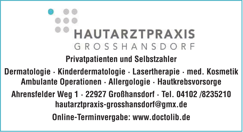 Hautarztpraxis Grosshansdorf