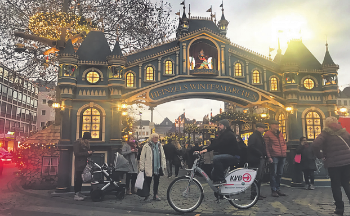 Die Bikes sollen ab April 2020 in ganz Köln ausleihbar sein Die Bikes sollen ab April 2020 in ganz Köln ausleihbar sein