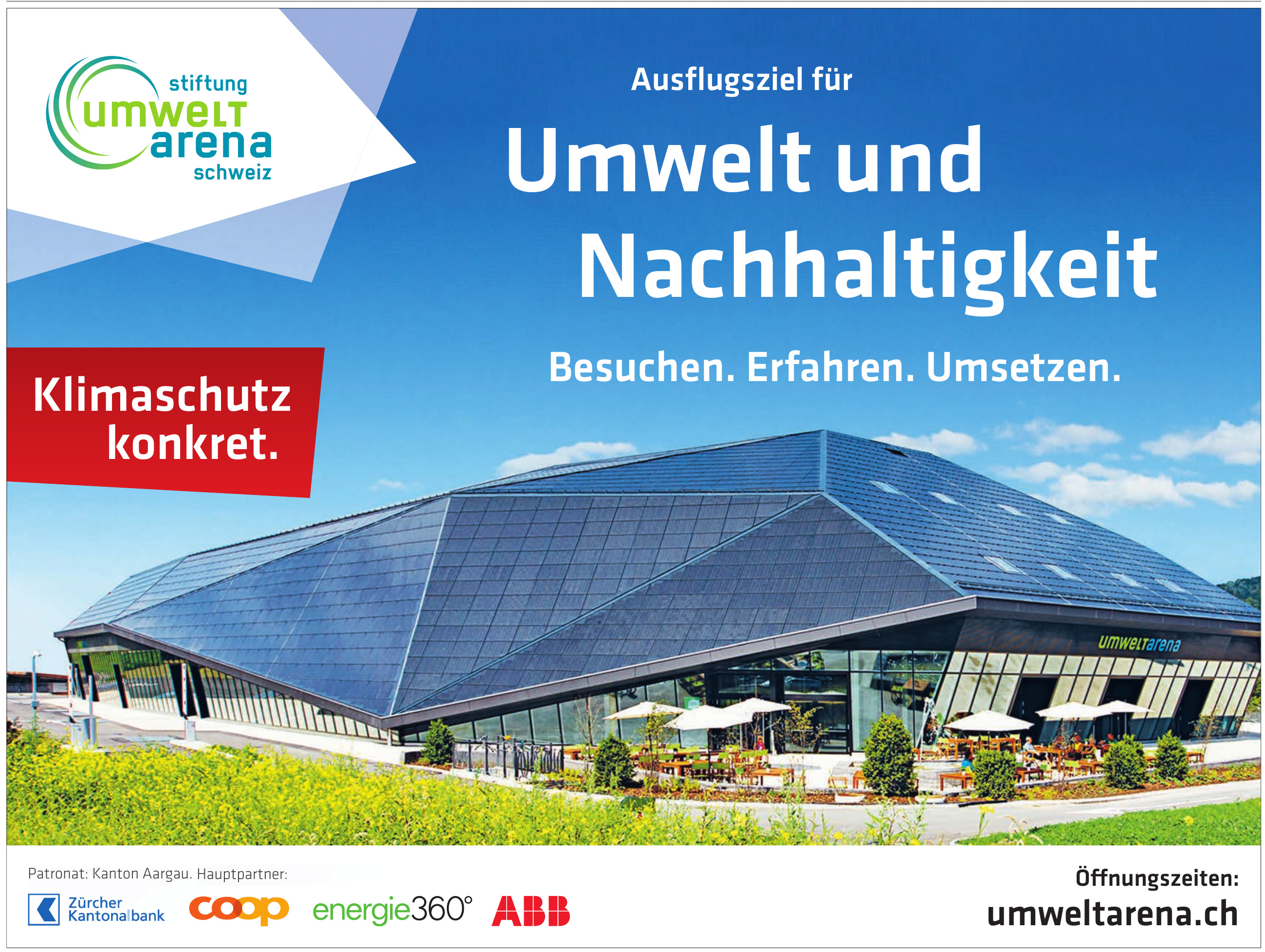 Stiftung Umweltarena Schweiz Stiftung Umweltarena Schweiz