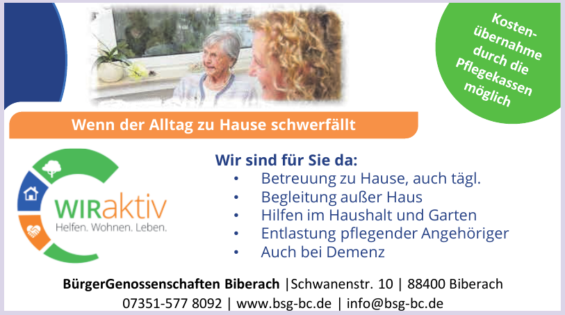 BürgerGenossenschaften in Biberach BürgerGenossenschaften in Biberach