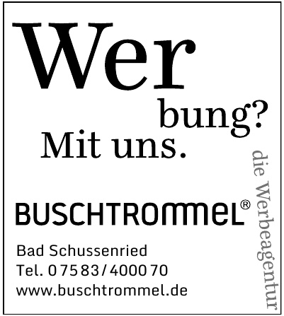 Buschchrommel Werbeagentur