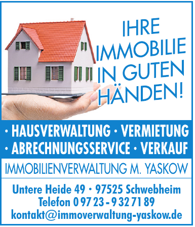 Immobilienverwaltung M.Yaskow Immobilienverwaltung M.Yaskow