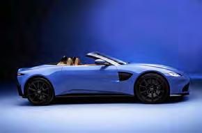 Aston Martin bietet den Vantage V8 auch als Roadster. FOTO: HERSTELLER