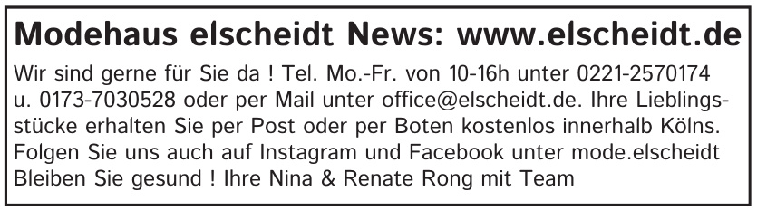 Modehaus elscheidt Modehaus elscheidt
