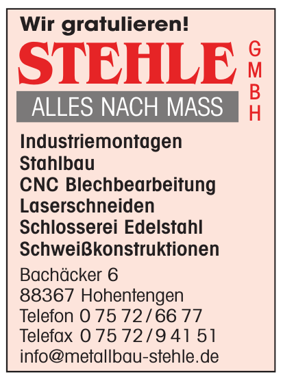 Stehle GmbH Stehle GmbH