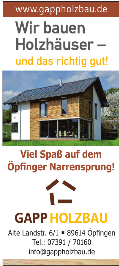 Gapp GmbH Holzbau Gapp GmbH Holzbau