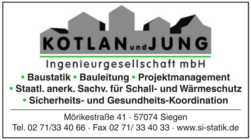 Kotlan und Jung Ingenieurgesellschaft mbH Kotlan und Jung Ingenieurgesellschaft mbH