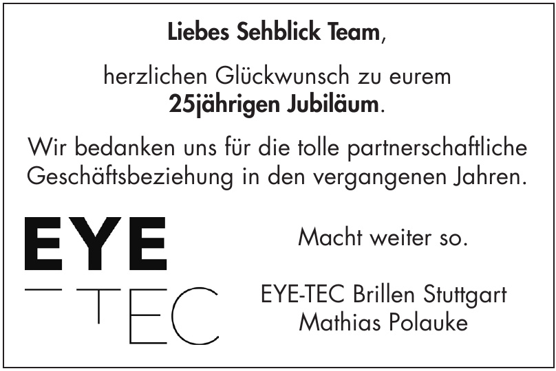 EYE-TEC Brillen