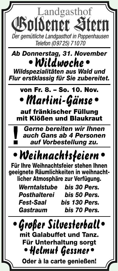 Landgasthof Goldener Stern Landgasthof Goldener Stern