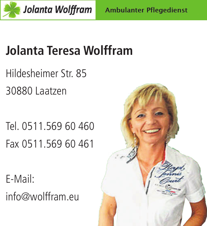 Jolanta Teresa Wolffram Jolanta Teresa Wolffram