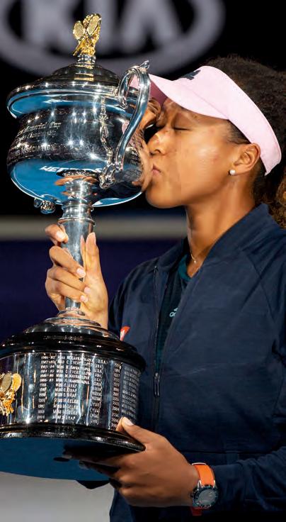 Naomi Osakas zweiter Grand Slam Erfolg in Serie. Foto: Jürgen Hasenkopf