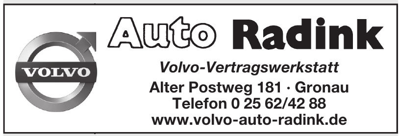 Auto Radink Volvo-Vertragswerkstatt Auto Radink Volvo-Vertragswerkstatt