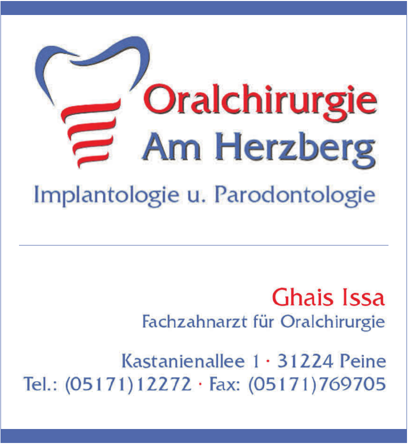 Oralchirurgie Am Herzberg - Implantologie und Parodontologie Oralchirurgie Am Herzberg - Implantologie und Parodontologie