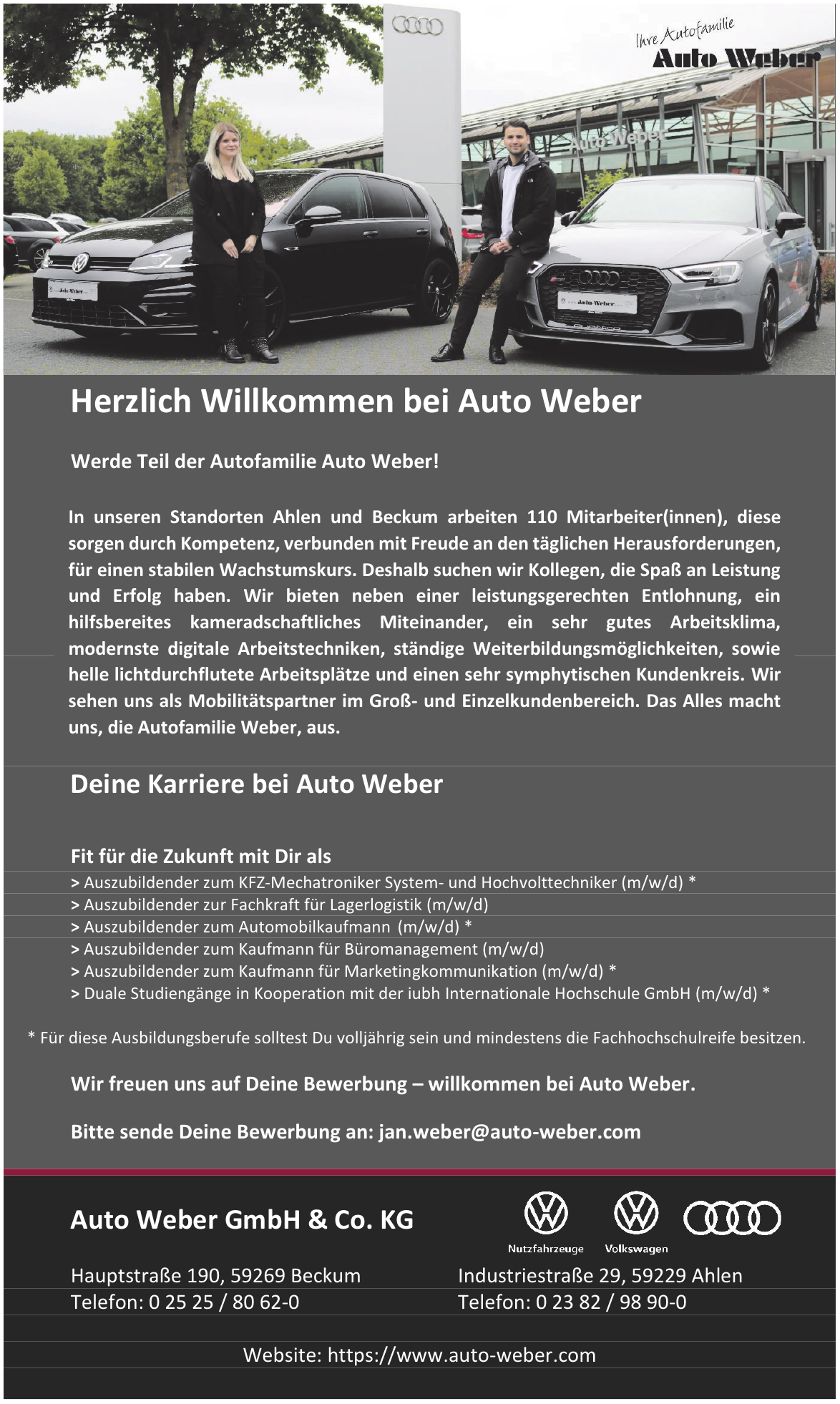 Auto Weber GmbH & Co. KG Auto Weber GmbH & Co. KG