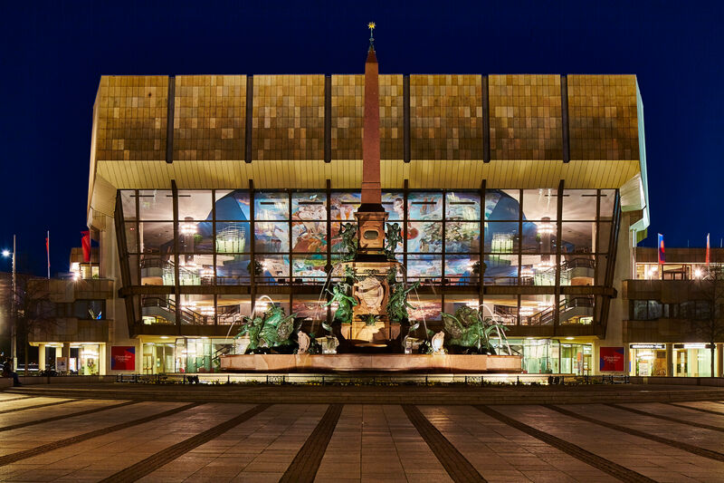 Musikstadt Leipzig: das traditionsreiche Gewandhaus © PUNCTUM / Leipzig Travel