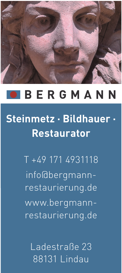 Ad №12 Bergmann Steinmetz · Bildhauer · Restaurator