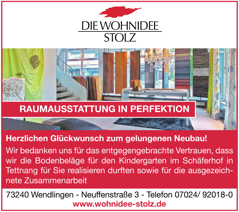 Die Wohnidee Stolz Die Wohnidee Stolz