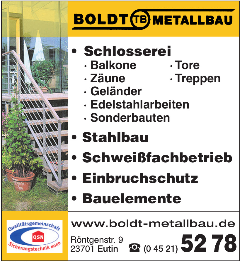 Boldt Metallbau Boldt Metallbau