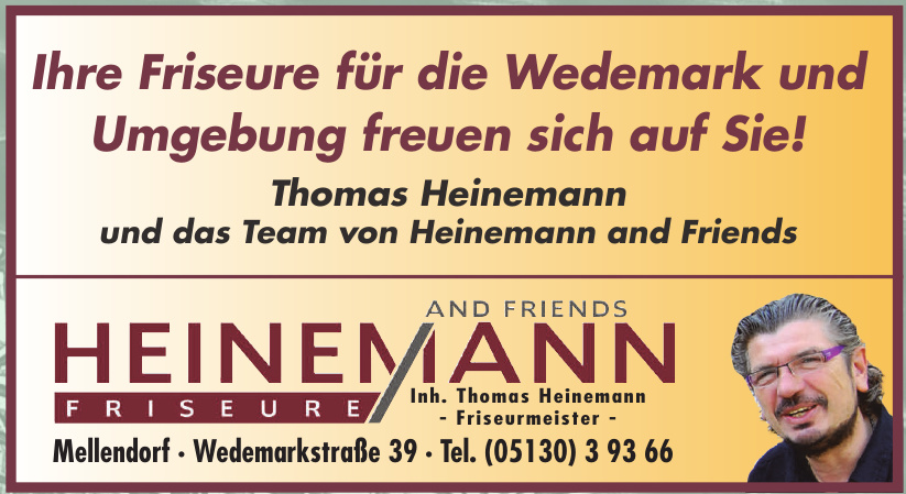 Friseure Heinemann and Friends Friseure Heinemann and Friends