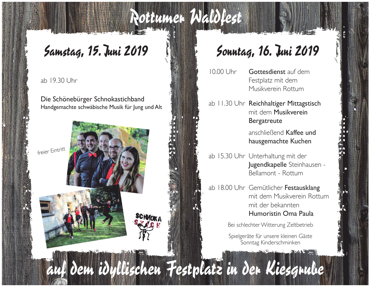 Rottumer Waldfest Rottumer Waldfest
