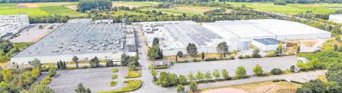 Die DEUBA GmbH & Co. KG auf dem früheren Firmengelände des Drahtcord-Werkes im Gewerbegebiet Siebend in Merzig. Foto: DEUBA Die DEUBA GmbH & Co. KG auf dem früheren Firmengelände des Drahtcord-Werkes im Gewerbegebiet Siebend in Merzig. Foto: DEUBA