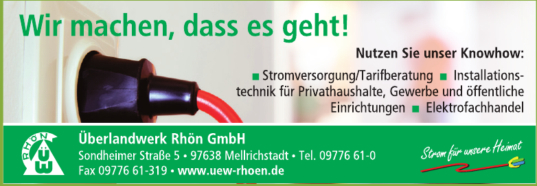 Überlandwerk Rhön GmbH Überlandwerk Rhön GmbH