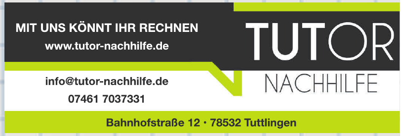Tutor Nachhilfe Tutor Nachhilfe