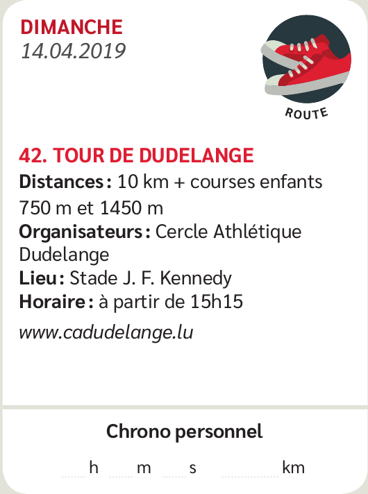 42. TOUR DE DUDELANGE