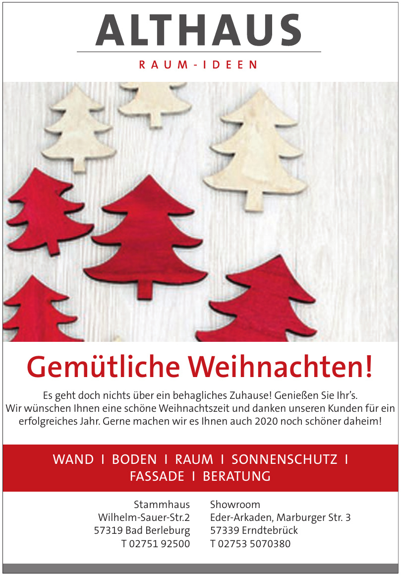 Althaus Raum-Ideen Althaus Raum-Ideen