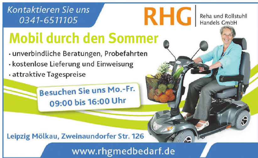 RHG Reha Rollstuhl- und Handels GmbH RHG Reha Rollstuhl- und Handels GmbH