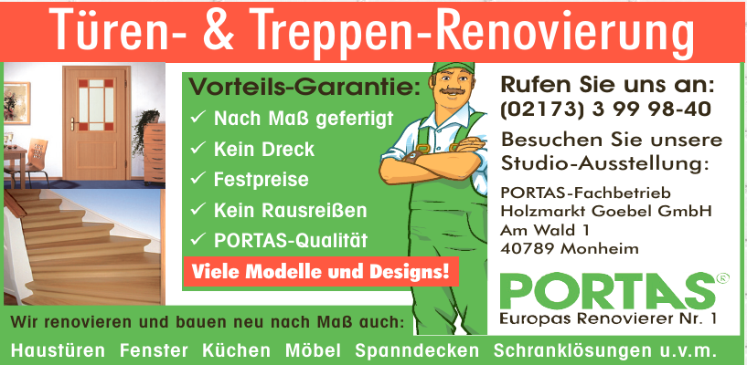 Portas-Fachbetrieb Mustermann GmbH Portas-Fachbetrieb Mustermann GmbH