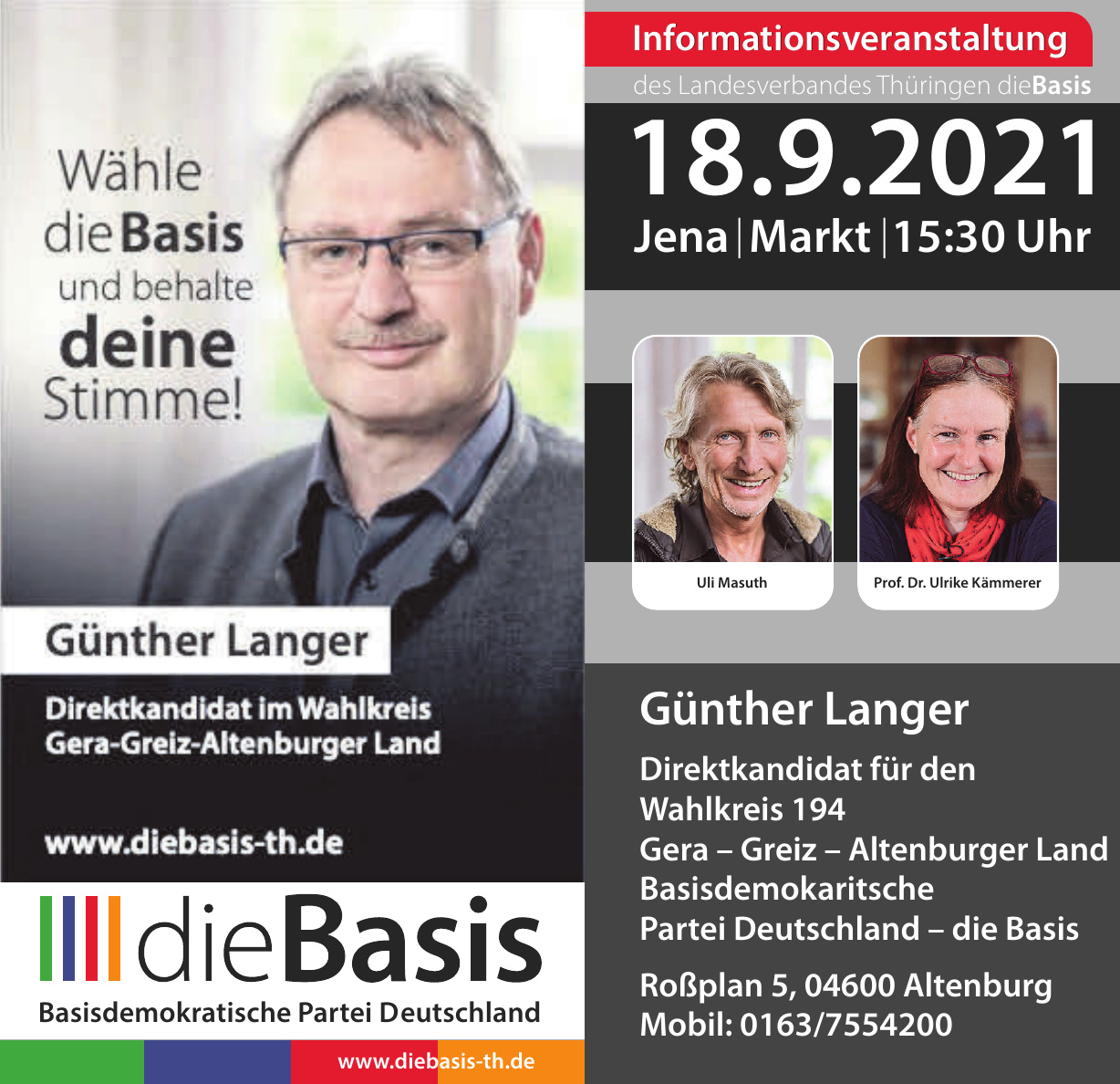 die Basis - Günther Langer die Basis - Günther Langer