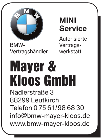 Autohaus Mayer & Kloos GmbH Autohaus Mayer & Kloos GmbH