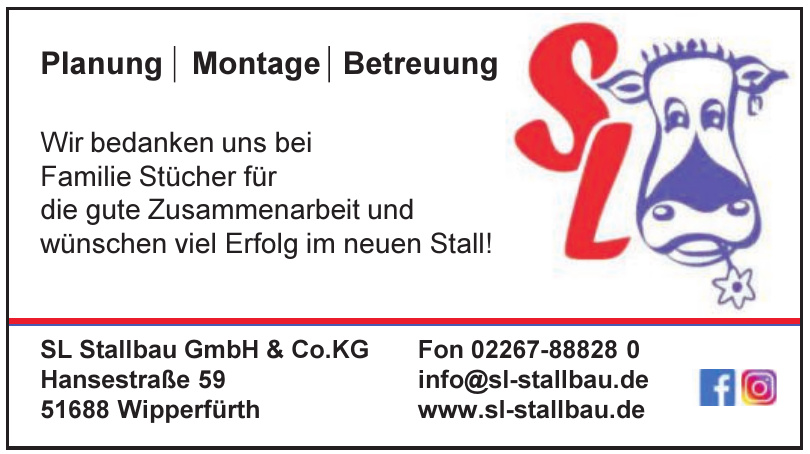SL Stallbau GmbH & Co.KG SL Stallbau GmbH & Co.KG